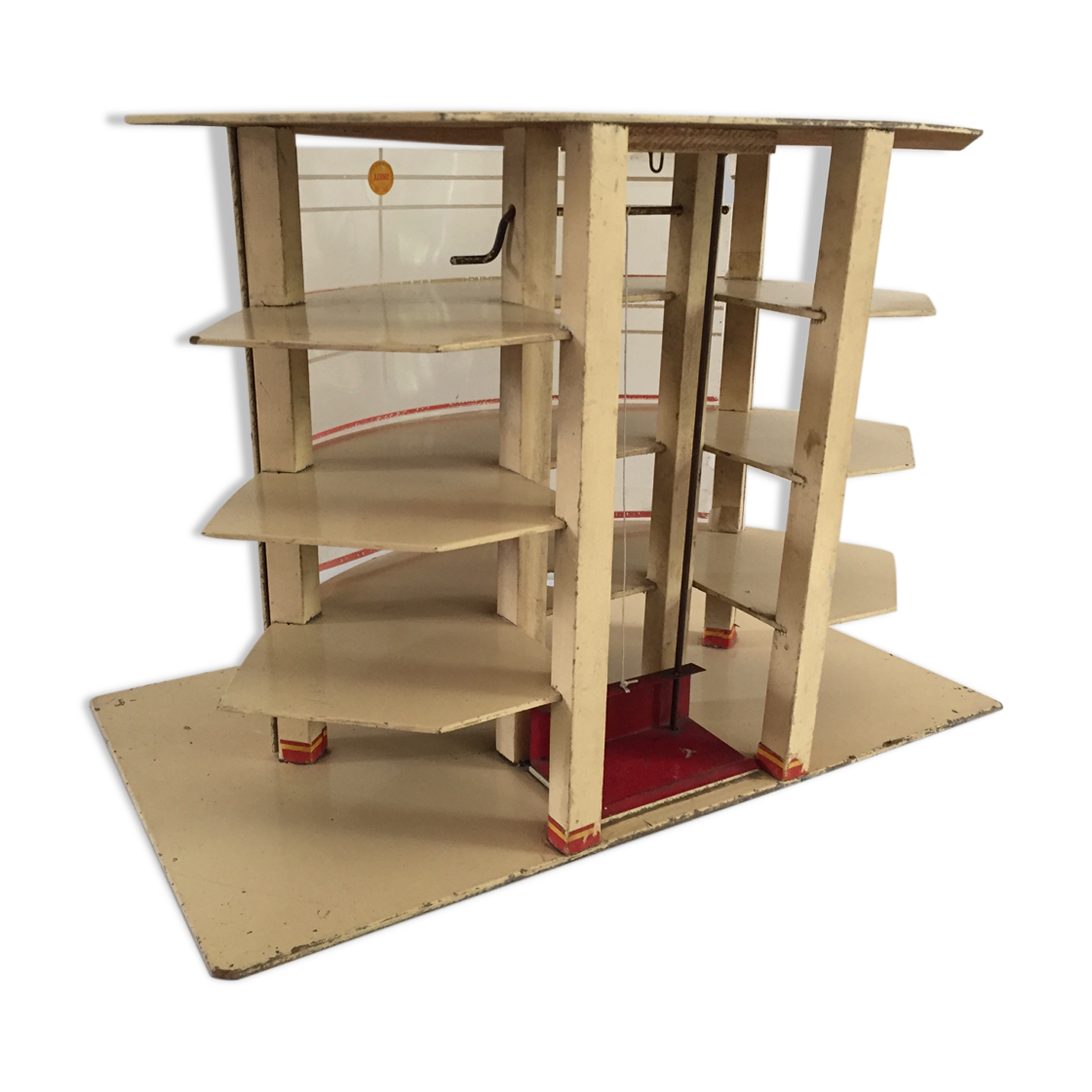 Garage vintage jouet car