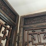 Ancient Chinese elm screen