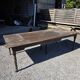 Table de ferme ancienne XXL , 268 × 110cm