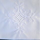 Embroidered tablecloth and 12 towels