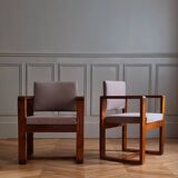 Paire de fauteuils dans le style d'André Sornay