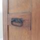 Pine school chart cabinet, architect's cabinet, map cabinet, 1930s