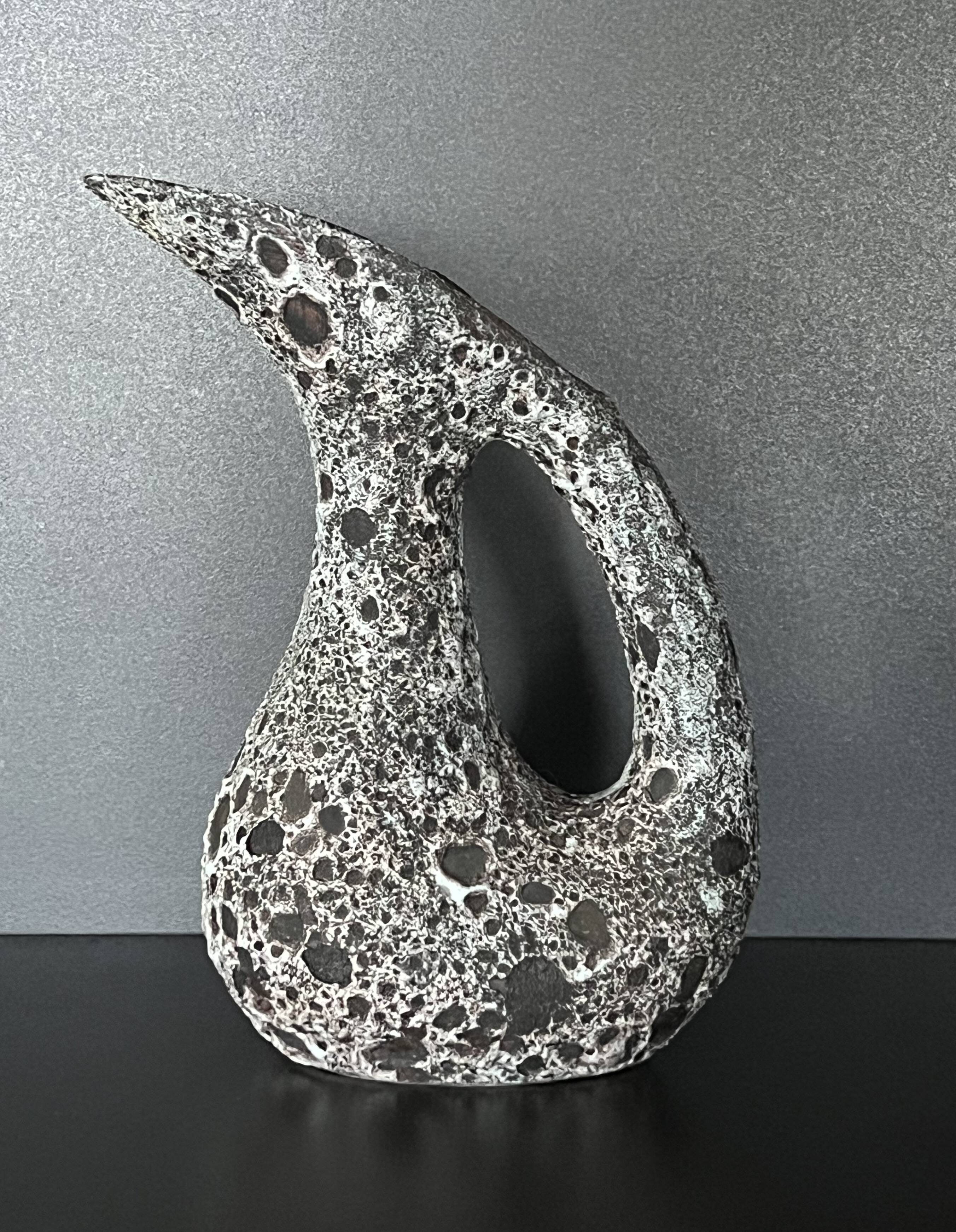 Ceramic pitcher by Annette Roux, France 1960s