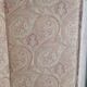 Wooden screen and fabric, powder pink, three panels, 150 cm
