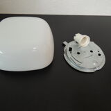 Plafonnier carré en opaline