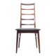 Suite de 4 chaises scandinaves en teck modèle Lis