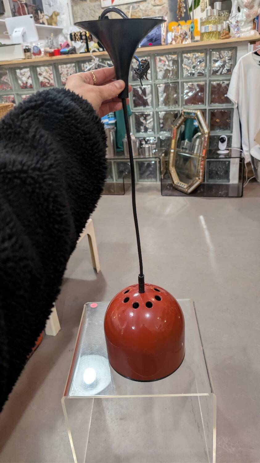 Lampe suspension vintage Lita