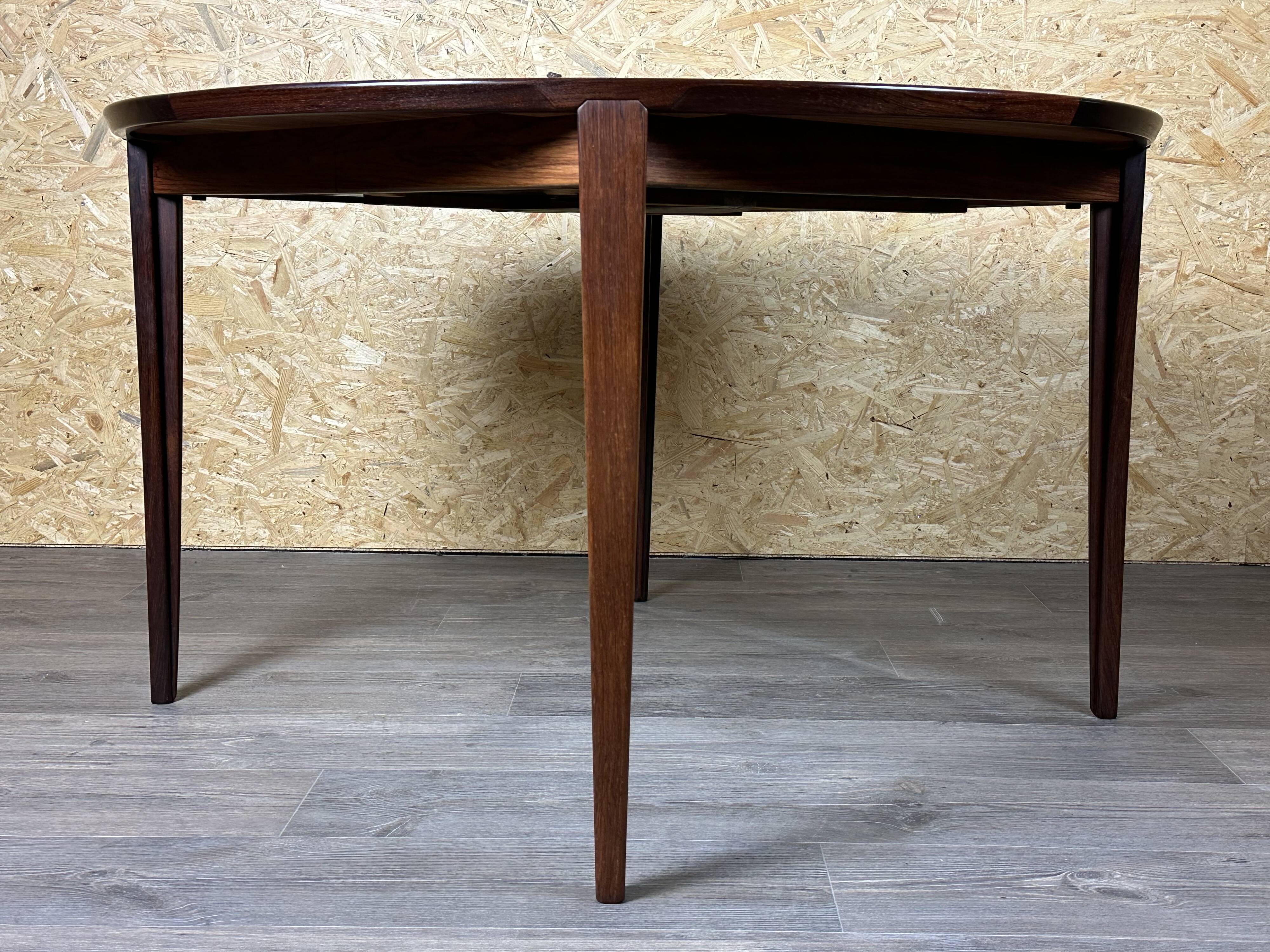 1960s/1970s Rio Rosewood Dining Table by Henry Rosengren Hansen