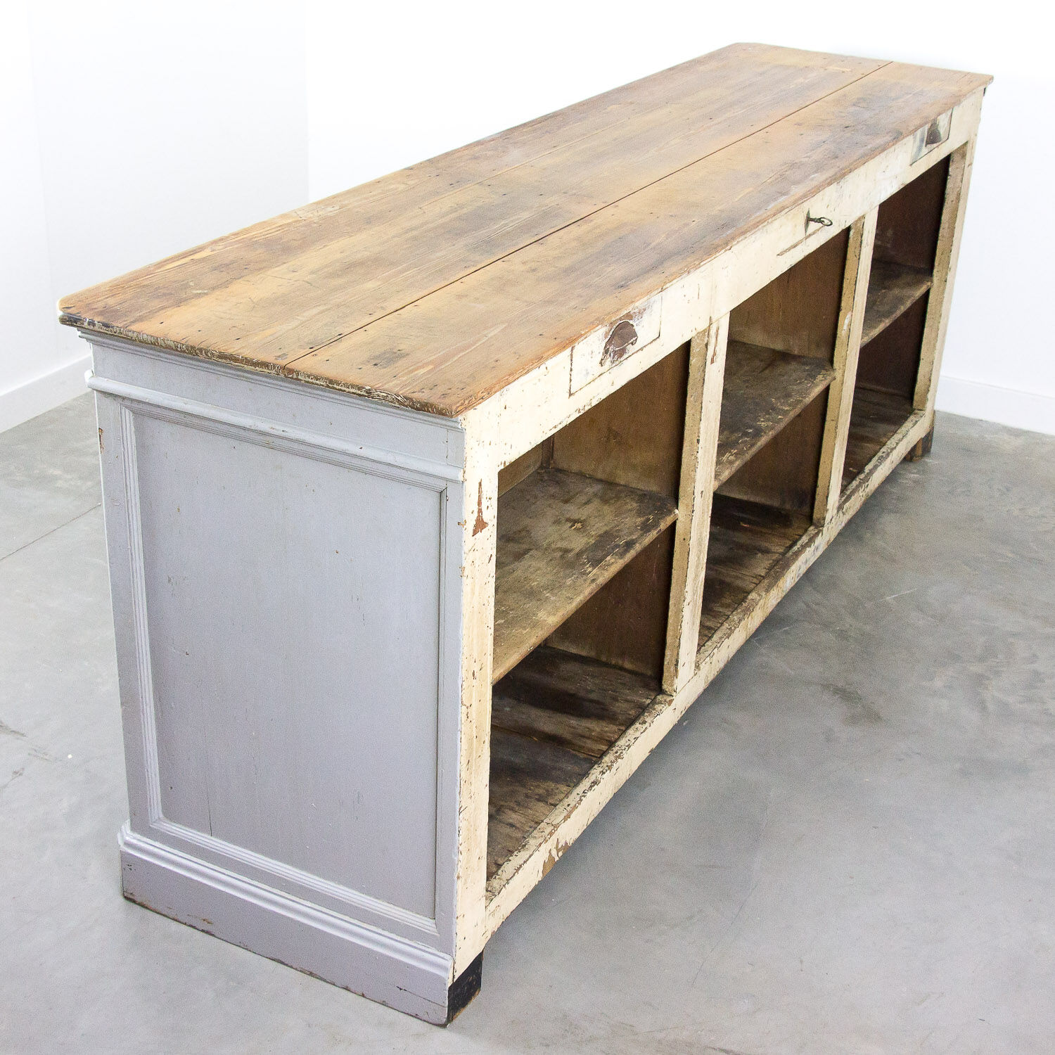 Victorian shop counter late 19th century