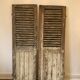 Pair of louvers