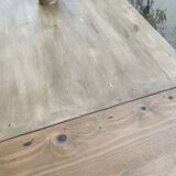 Oval pine farm table with 2m extensions