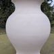Beautiful Vintage Stoneware Vase Signed Engraved Vallauris Fonck and Mateo 50 60