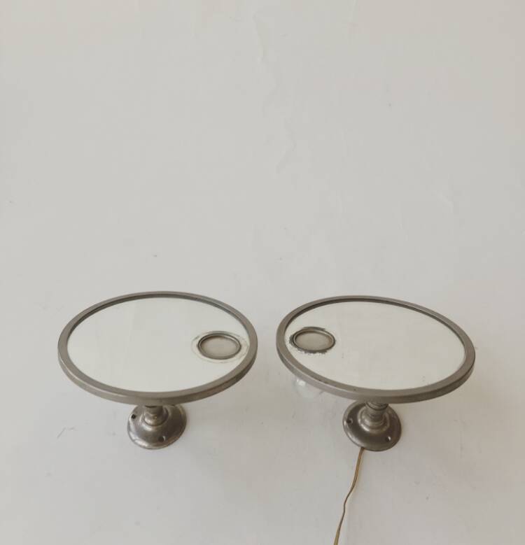 2 miroirs lampe salle de bain art deco 1930  Brot