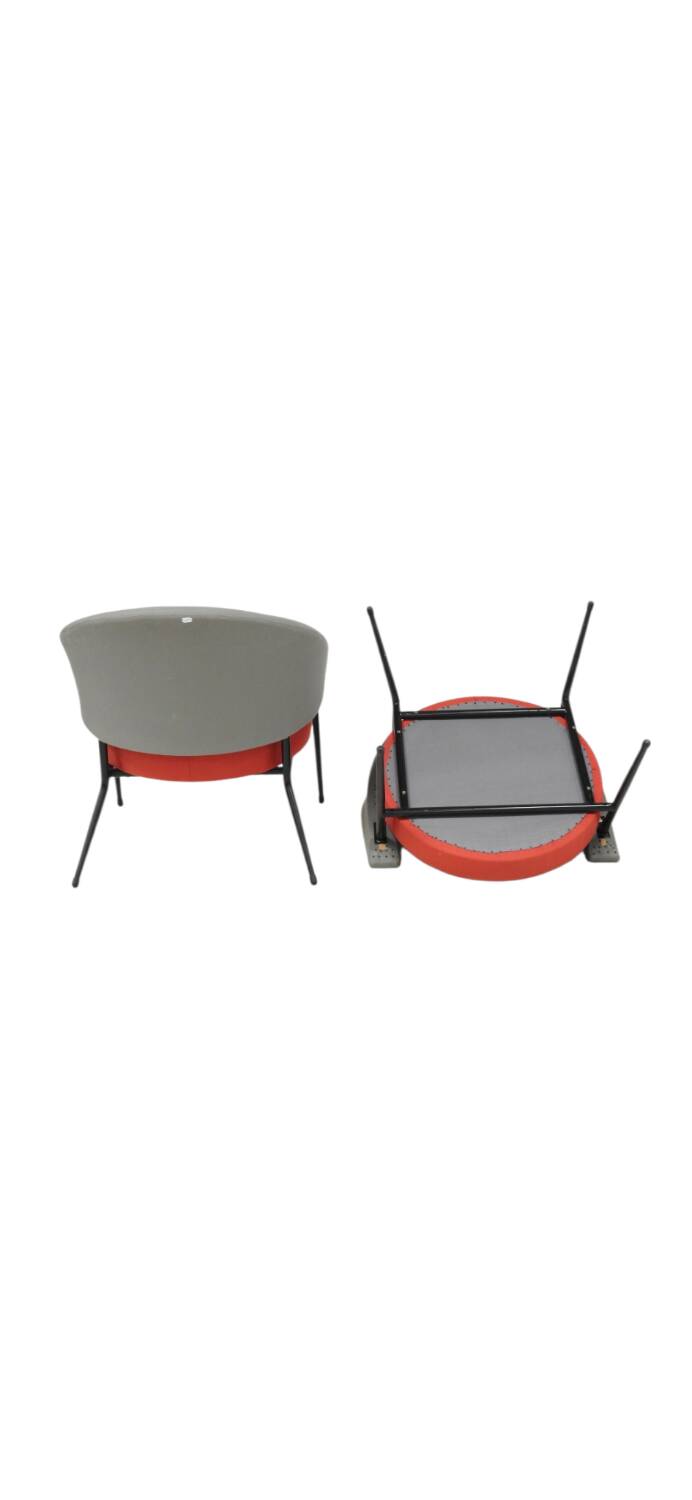 Pair of armchairs by Maurice Cabrol, French design from the 50s-60s.