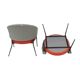 Pair of armchairs by Maurice Cabrol, French design from the 50s-60s.