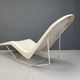 Mid-century fiberglass chaise longue, 1960s