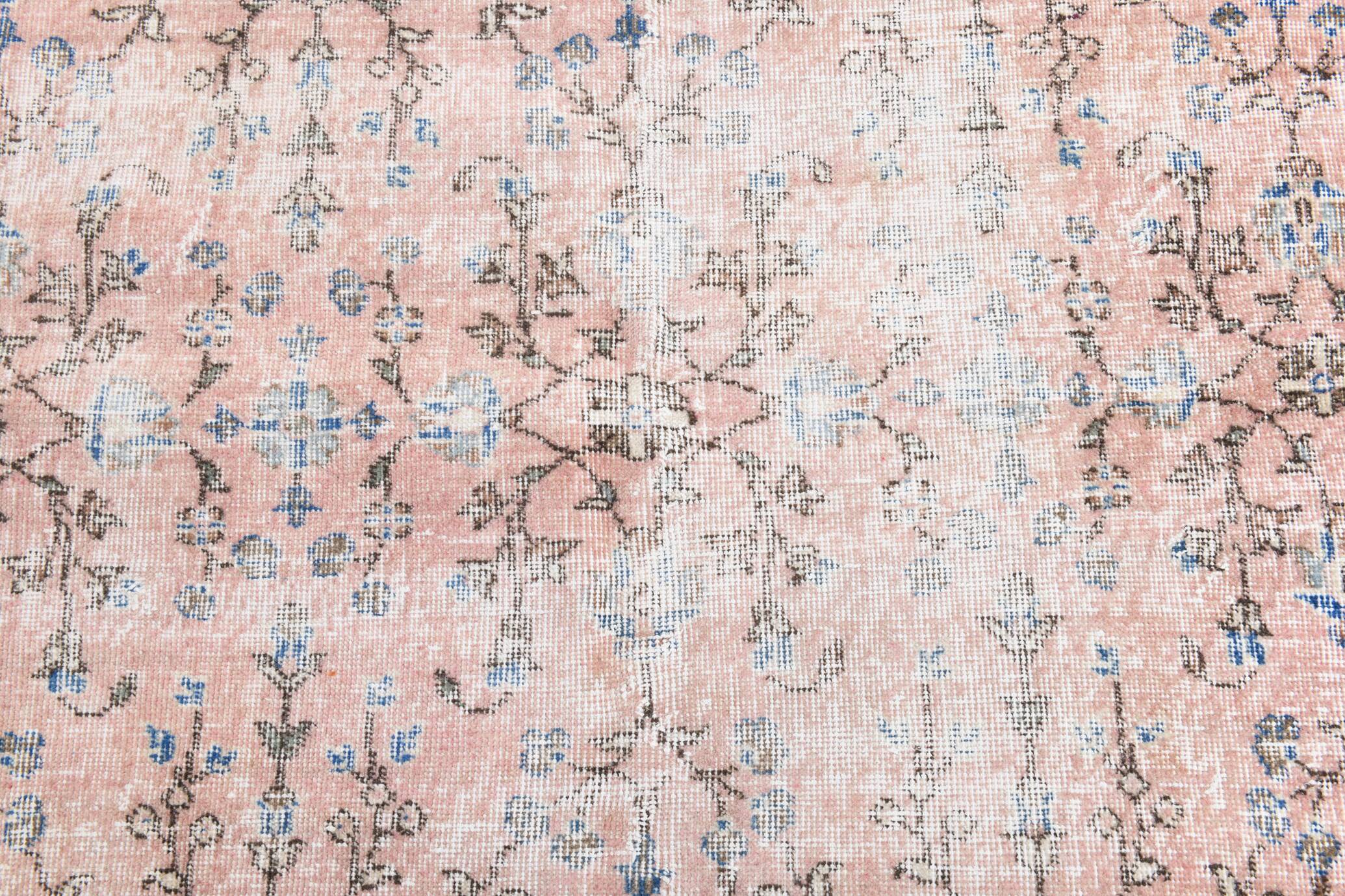8x11 Blush Pink Oversize Persian Rug, 247x349Cm