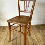 Luterma bistro chair in beech wood from the 1950s