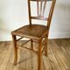Luterma bistro chair in beech wood from the 1950s