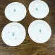 Lot de 4 assiettes à dessert Sarreguemines minton