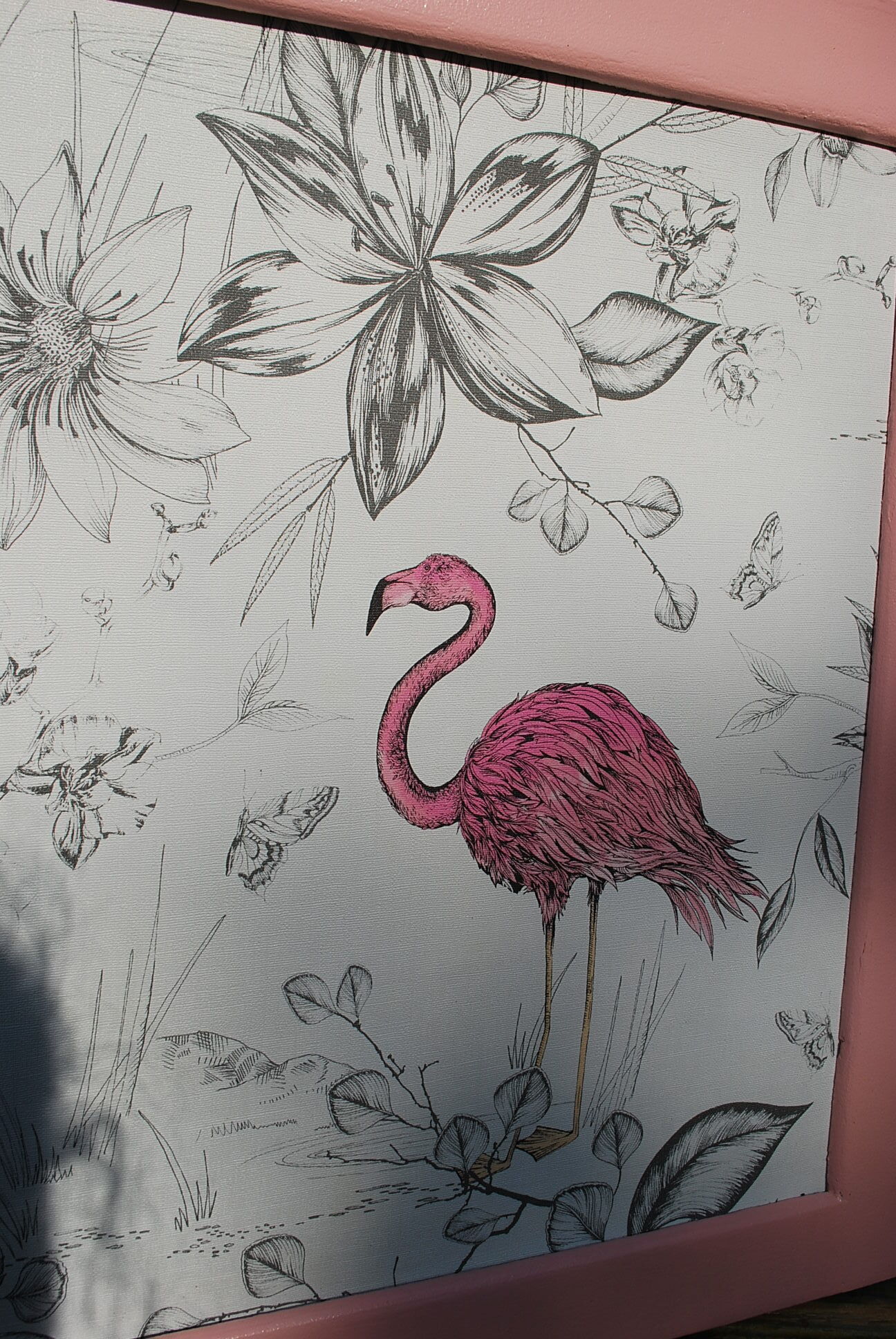 Pink pharmacy cupboard