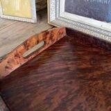Wooden burl tray