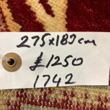 Fine afghan wool ziegler rug 275x183 cm