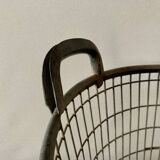 Old large zinc basket