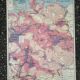 Old MDI map Germany Agricultural and vintage population