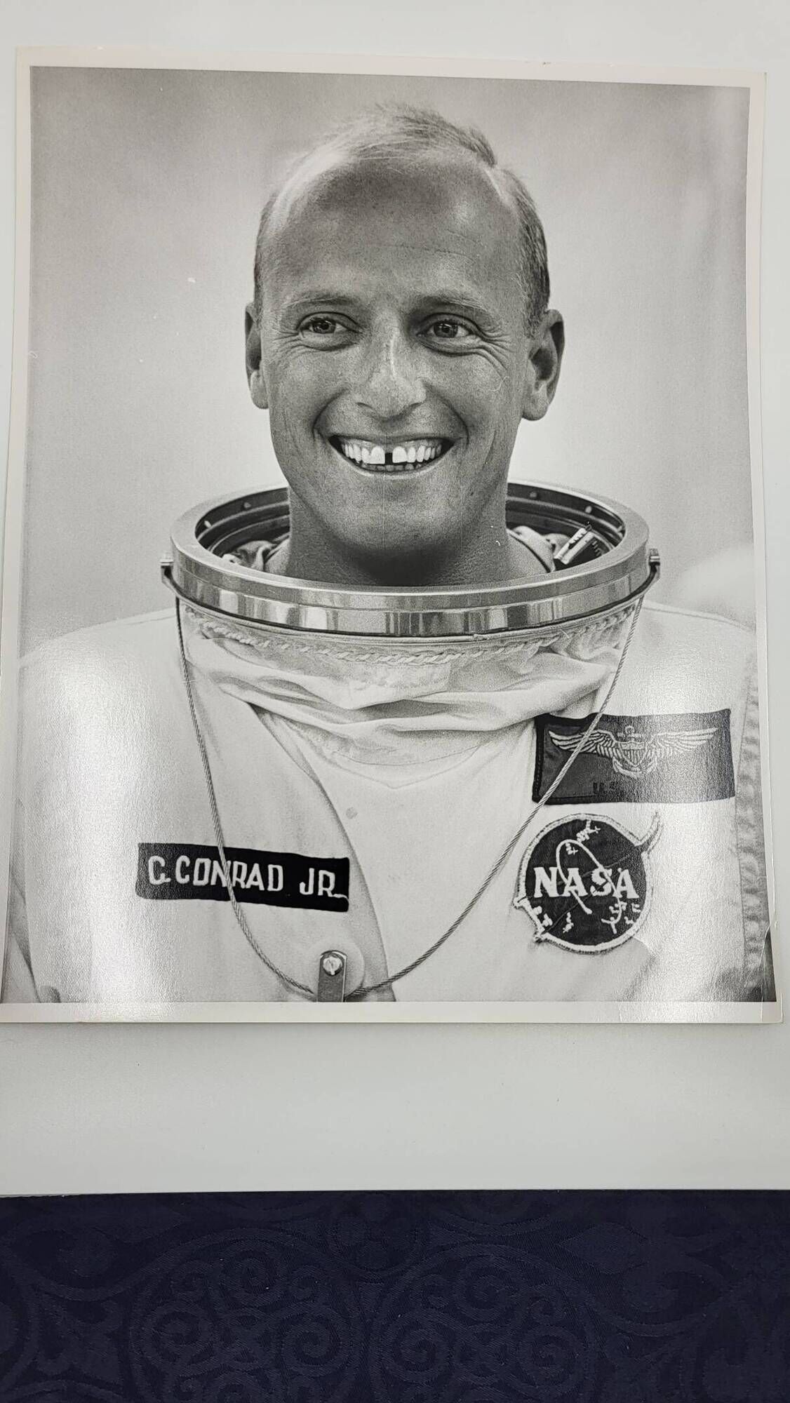 NASA photograph of Charles "Pete" Conrad, GEMINI XI Mission, 1966,