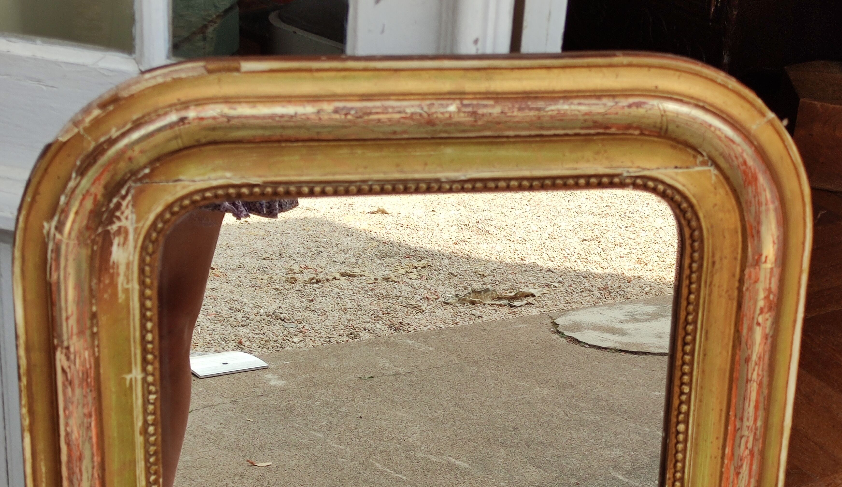 Former Louis Philippe mirror