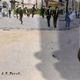 JC Perot: Large oil on canvas "Place Pigalle"