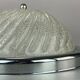 60s 70s Lamp Plafoniere Flush Mount Glass Space Age Design 60s