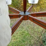 Scandinavian teak chandelier