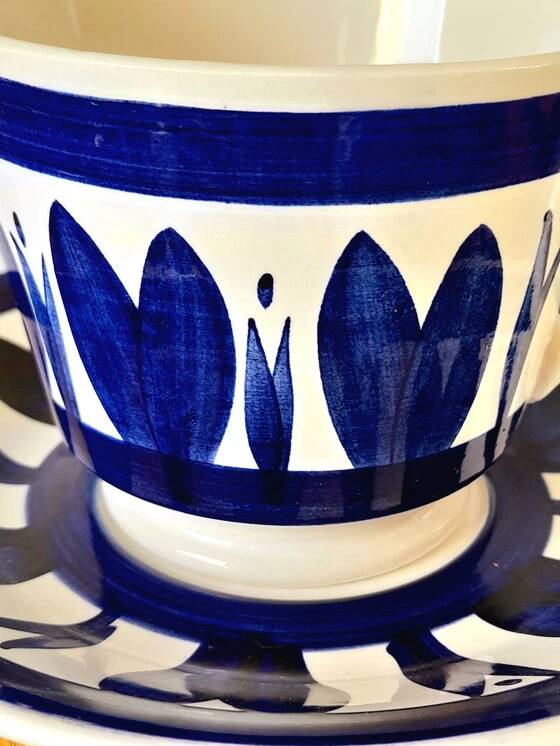 Christina mug in Scandinavian ceramic, 1970