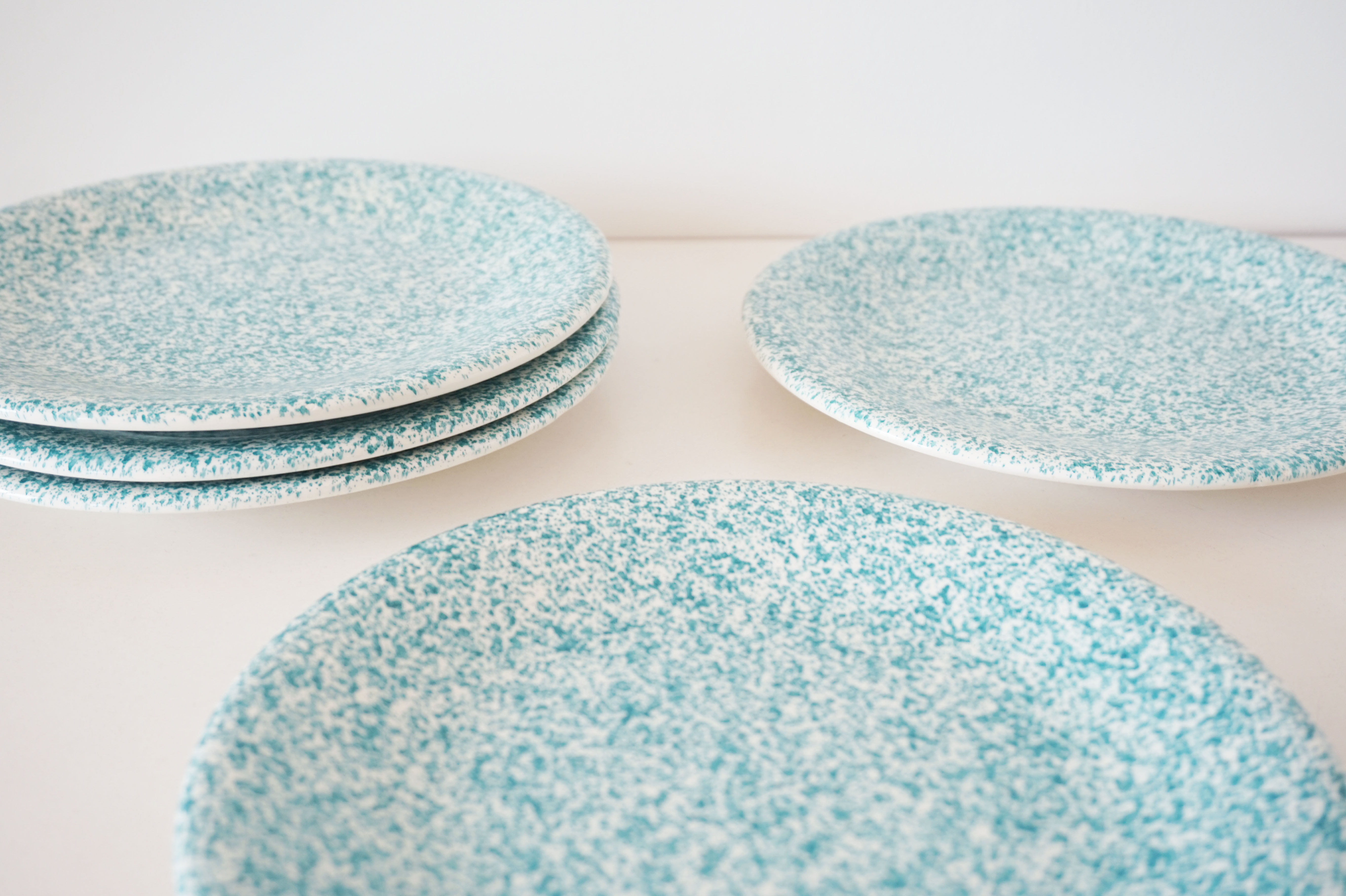 Set of 5 Italian plates Ceramica Dalia Castelforte