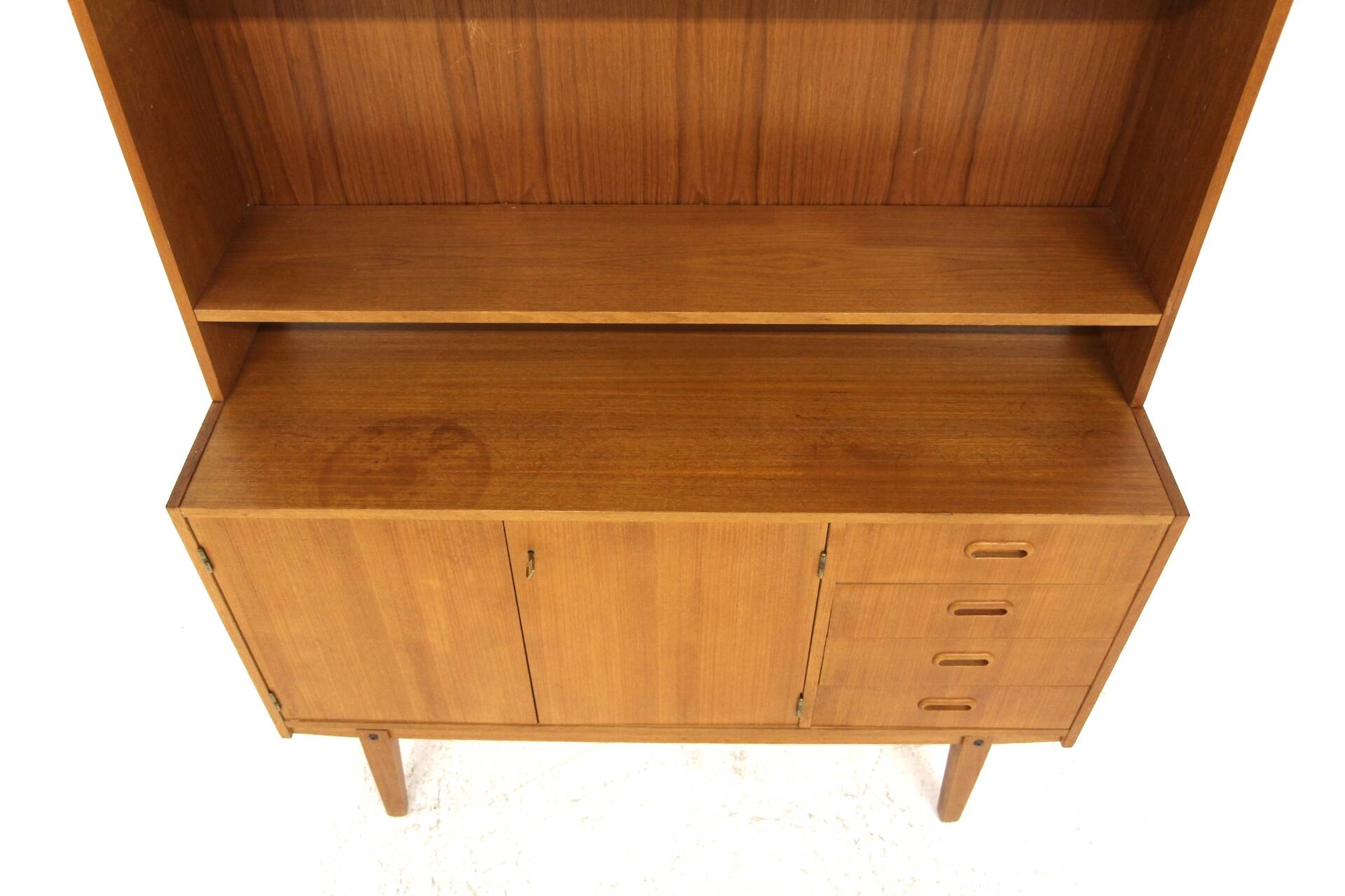 Scandinavian teak bookcase, Sweden, 1960