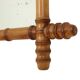 Antique Wooden Faux Bamboo Chinoiserie Mirror 40x34cm