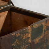Antique chest with green patina (c.1900)