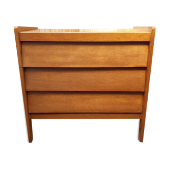 Golden oak chest of drawer 1950