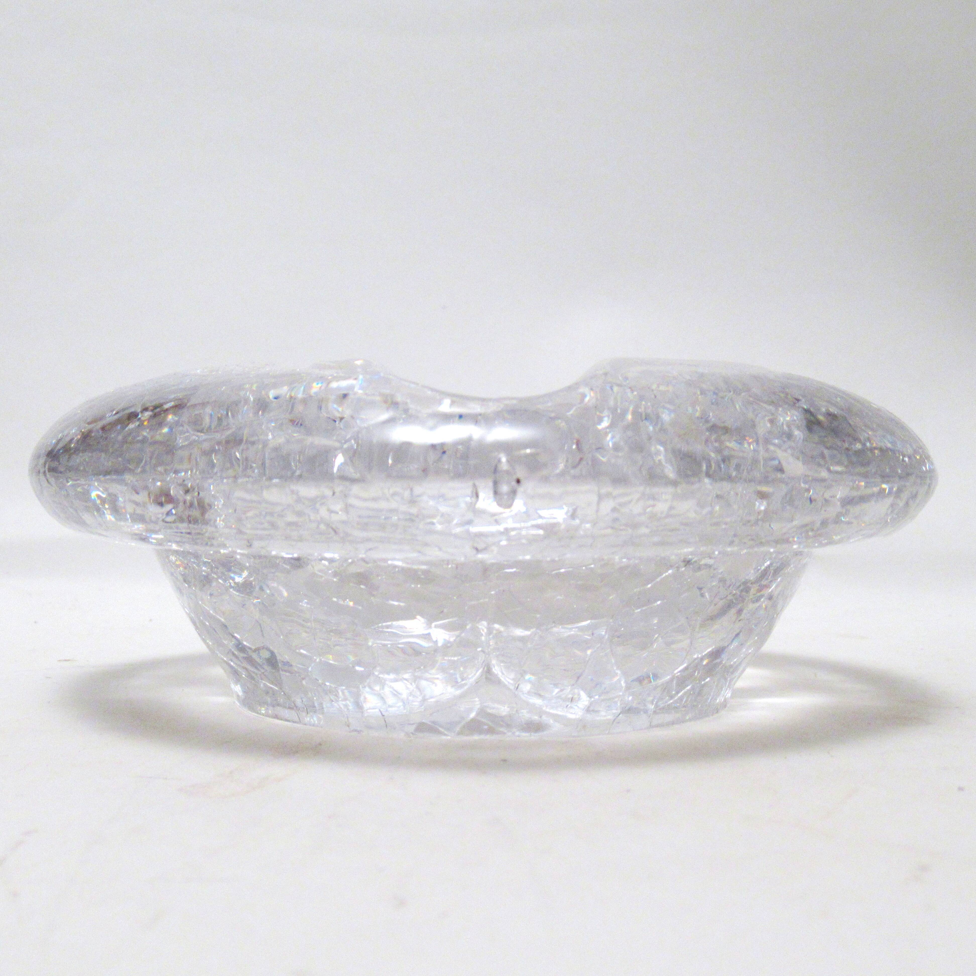 Cendrier en verre Années 70