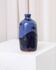 Navy Blue Glazed Ceramic Vase by Wolfgang Thibault Keramik – Mid-Century 1970s Studio Vase