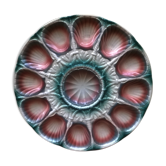 Dish for oysters "Digeoin and Sarreguemines"