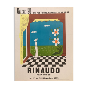 Affiche de rinaudo pour - cannes