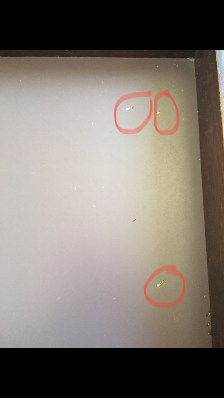 Large wooden and metal design coffee table