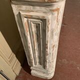 Showcase furniture style lacquered wood XX century