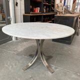 1970s marble round table