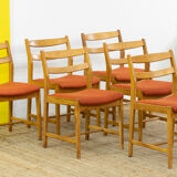 Series of Scandinavian chairs 45.5 cm
