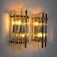Pair of Venini wall lamps, Murano glass, Italy, 1970