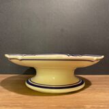 Fruit cup on earthenware pedestal from Quimper HB